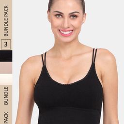 Amour Secret Pack of 3 Lightly Padded Sports Bra-picture-46