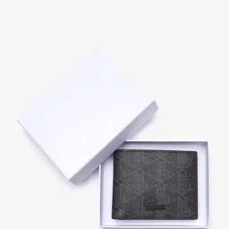 Lacoste Men Textured PU Two Fold Wallet image 1