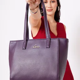 Lavie Purple Solid Shoulder Bag-picture-18