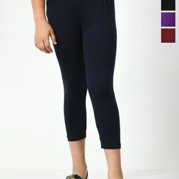 BAESD Girls Pack Of 4 Mid-Rise Capris-picture-24