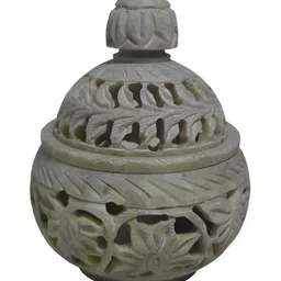 Avinash Handicrafts Grey Candle Holder-picture-10