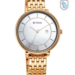 Titan Women Mother of Pearl Dial & Stainless Steel Bracelet Style Straps Analogue Watch 2673WM01-picture-16