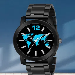 IIK COLLECTION Men Printed Dial & Stainless Steel Bracelet Style Straps Analogue Watch IIK-906M-picture-31