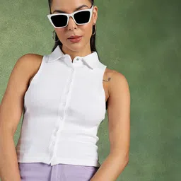 The Roadster Lifestyle Co Sleeveless Tops-image-28