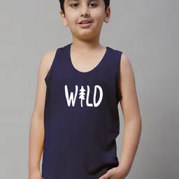 Friskers Boys Typography Printed Cotton Basic Vest-picture-26