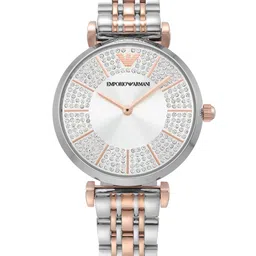 Emporio Armani Women Embellished Dial & Stainless Steel Bracelet Style Watch AR11537-picture-31