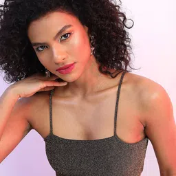Tokyo Talkies Shoulder Straps Bralette Top-picture-7