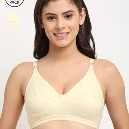 Friskers Pack Of 2 Beige Premium Cotton Push-Up Bra O-312-09-318-09-30-picture-29