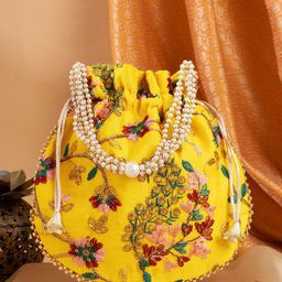 TEEJH Embroidered Potli Clutch-picture-38
