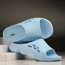 HRX by Hrithik Roshan Men Rubber Sliders image 1