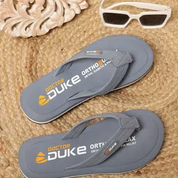 Duke Men Printed Ortho Thong Flip-Flops image 1
