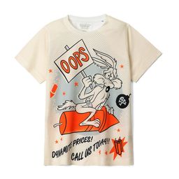 Wear Your Mind Boys Bugs Bunny Printed Round Neck Casual T-shirt-picture-40