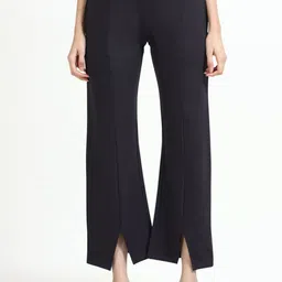 ECOLINE Clothing Women Regular Fit Mid-Rise Trousers-picture-21