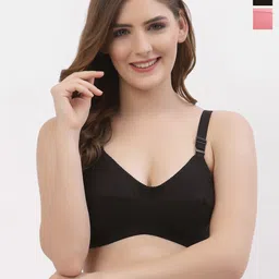 Floret Pack Of 2 Full Coverage Cotton Bra-picture-41