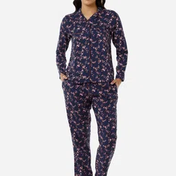 Amante Floral Printed Night Suit-image-47