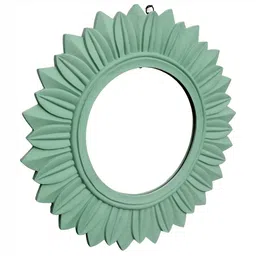VAS collection home Patterned Wooden Wall Mirror-picture-36