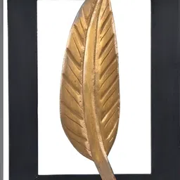 VAS collection home Leaf Textured Wooden Wall Plates-picture-27