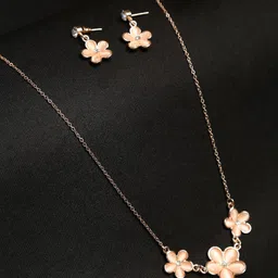 DressBerry Gold-Plated Stone-Studded Jewellery Set-picture-30