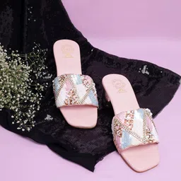 AZ Footwear Embellished Block Heels-picture-27