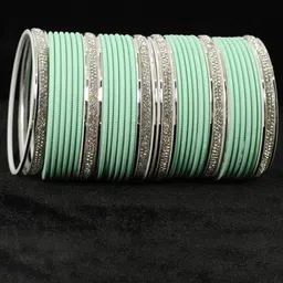 LAVAZZA Set Of 42 American Diamond Studded Bangles-picture-13