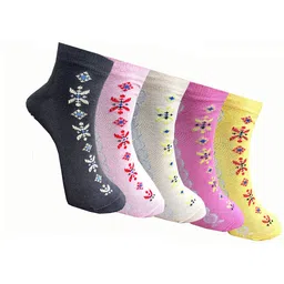 HRX by Hrithik Roshan Pack Of 5 Ankle-Length Socks-picture-35