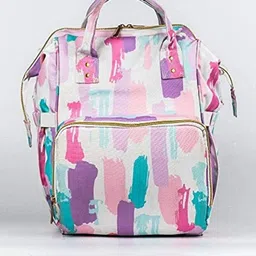 haus & kinder Kids Printed Canvas Water Resistant 20L Diaper Backpack-picture-22