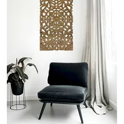 VAS collection home Brown Textured Wood Wall Decor-picture-18