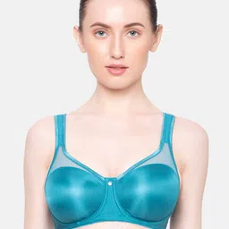 Triumph Minimizer 121  Wired Non Padded Comfortable High Support Big Cup Bra-picture-13