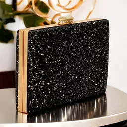 Toobacraft Embellished Box Clutch With Shoulder Strap-picture-27