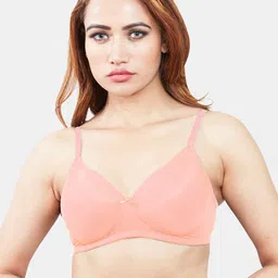 Sonari Peach-Coloured Lightly Padded Non Wired T-Shirt-picture-42