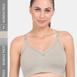Amour Secret Pack of 2 Lightly  Workout Bra-image-93