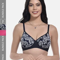 StyFun Pack of 2 Full Coverage Lightly Padded Bra With All Day Comfort-picture-37