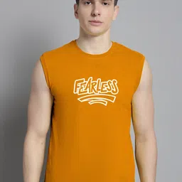 Friskers Typography Printed Bio -Wash Pure Cotton Slim Fit T-Shirt-image-17