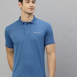JUMP USA Polo Collar Training or Gym T-shirt-picture-43