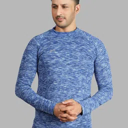 Shiv Naresh Abstract Printed Raglan Sleeves 3D Chassis Slim Fit Training or Gym T-shirt-picture-28