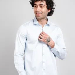TIM PARIS Opaque Cotton Casual Shirt-picture-10