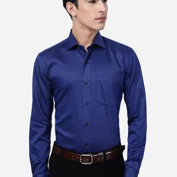 METAL Slim Fit Cotton Formal Shirt-picture-24