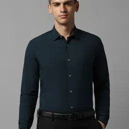 Allen Solly Slim Fit Spread Collar Long Sleeves Formal Shirt-picture-28