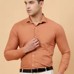 JADEBERRY Standard Spread Collar Long Sleeves Cotton Formal Shirt-image-13