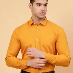JADEBERRY Standard Spread Collar Cotton Formal Shirt-image-45