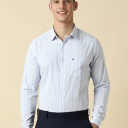 Allen Solly Striped Full Sleeves Slim Fit Formal Shirt-picture-32