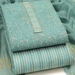 Sun Fashion And Lifestyle Printed Unstitched Dress Material image 1