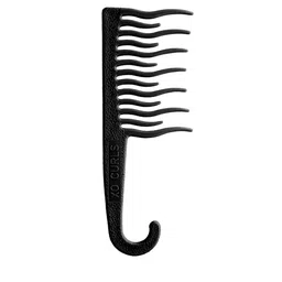 XO CURLS Shower Detangling Comb - Black image 1