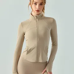 JC Collection Lightweight Mock Collar Sporty Jacket-picture-21