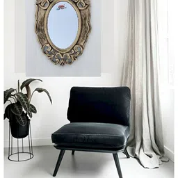 VAS collection home Self Design Wooden Decotaive Frame Mirror-picture-40