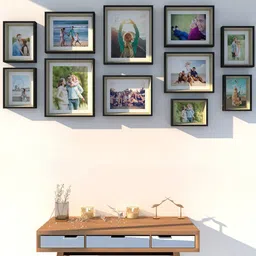 Art Street Set Of 11 Wall 3-D Photo Frames-picture-21