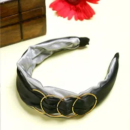 tipy tipy tap TIPY TAP Women Black & White Embellished Hairband-picture-26