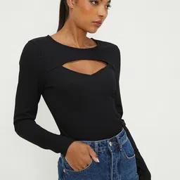 DOROTHY PERKINS Crinkle Cut-Out Top-picture-24