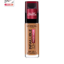 LOreal Paris Infallible 32H Fresh Wear Foundation 30 ml - Hazelnut 330-picture-48