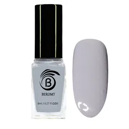 BEROMT Solid Twist Gel Finish High Gloss Fast Dry Nail Polish 8 ml - Grey Herbs 7006-image-15
